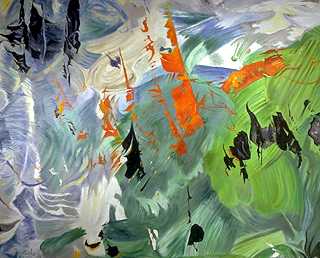 Painting: May Day/Cerebration XXXV